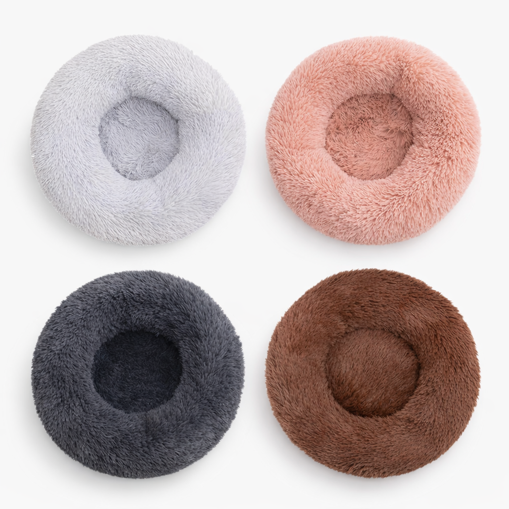 Cuccia Morbida Rotonda Effetto Calmante per Cani e Gatti