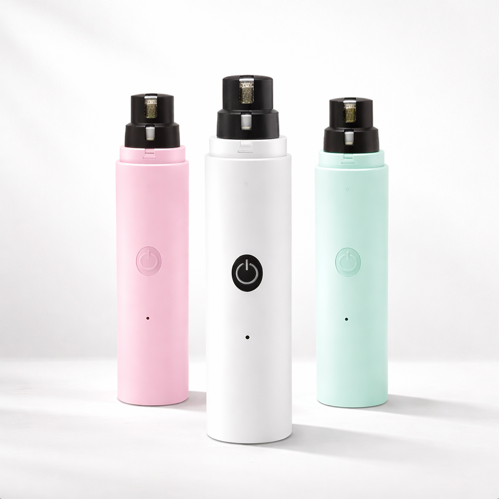 Lima Elettrica per Unghie di Cani e Gatti con Luce LED – Multi-Porta, Silenziosa