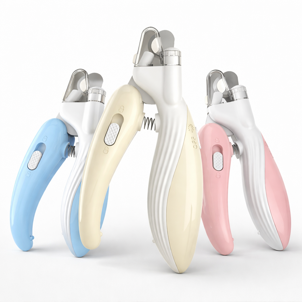 Tagliaunghie con luce LED per Cani e Gatti  – Sicuro e Facile da Usare